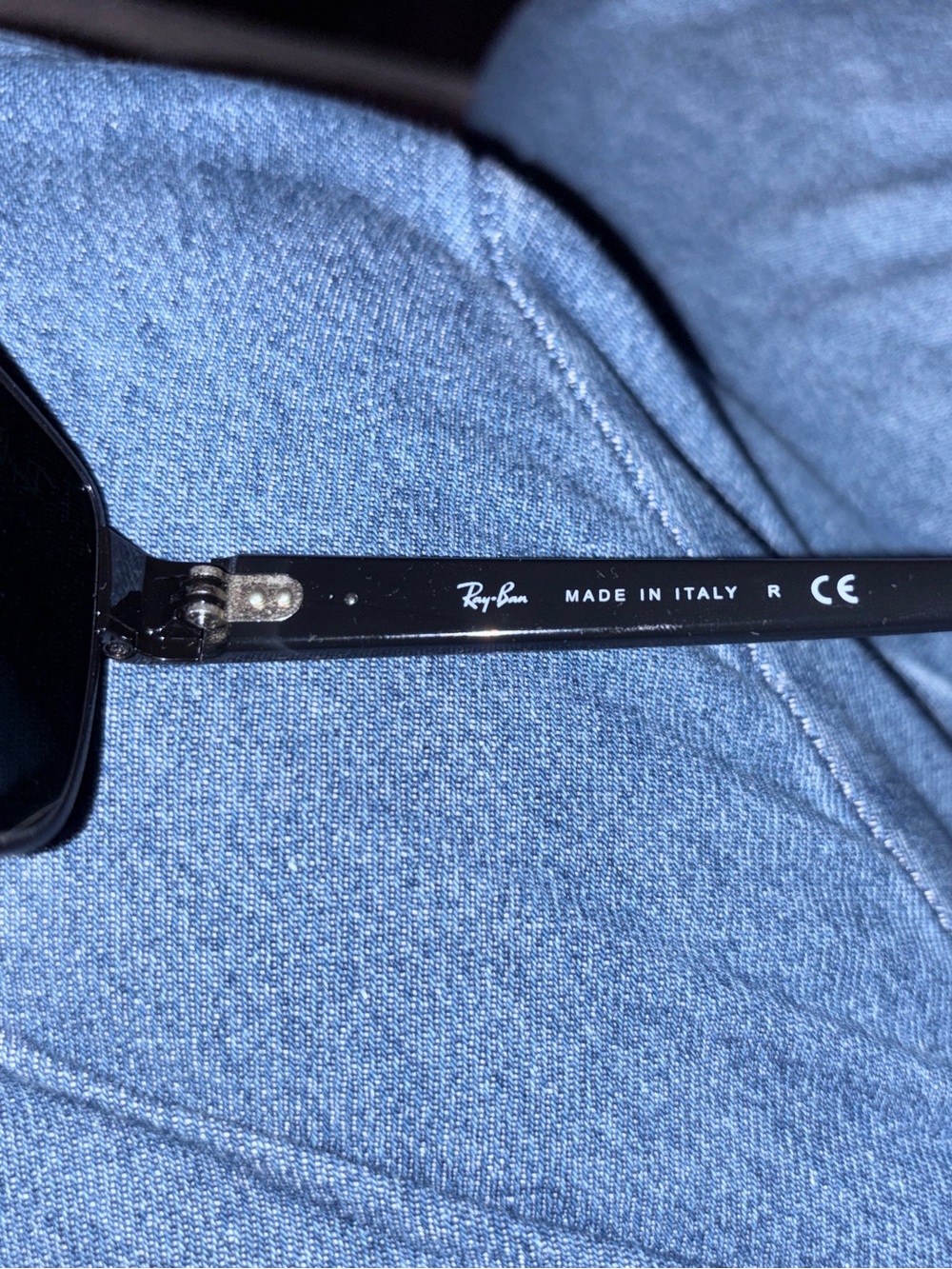 Ray-Ban Black Sunglasses with Dark Lenses - Picture 4 of 5
